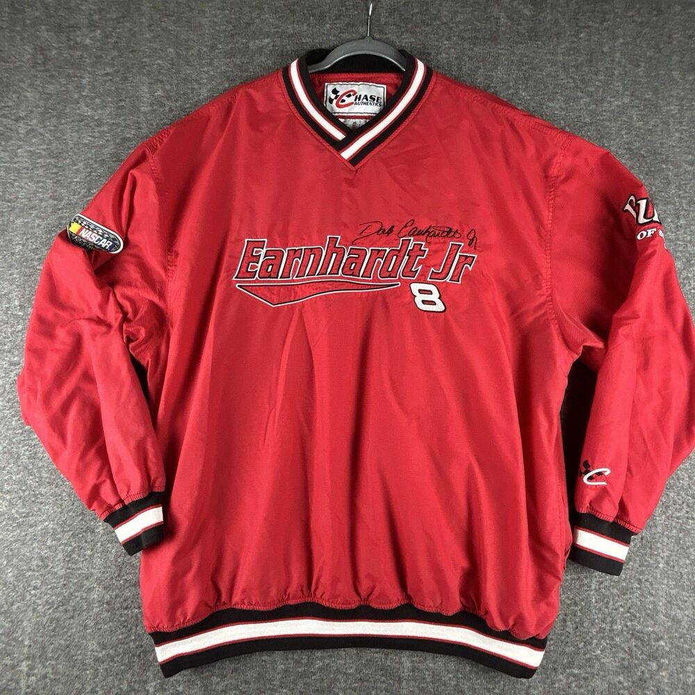 Vintage Dale Earnhardt Jr#8 Chase Authentics Racing Jacket Windbreaker Size XL
